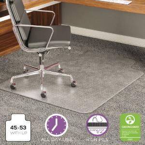 deflect-o® ExecuMat® Chair Mat for Highest Pile/Plush Carpeting, Essendant LLC MS