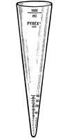 PYREX® Blunt Tip Imhoff Sediment Cone, Corning