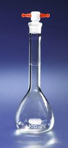 PYREX® Volumetric Flask with PTFE Stopper, Class A