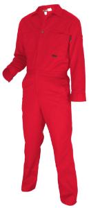 Flame Resistant CC1 Contractor Coveralls with Max Comfort™ Material, Red, MCR Safety