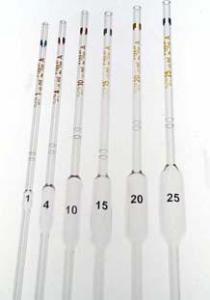 PYREX® Volumetric Pipettes, Class A, Color-Coded with Colored Graduations, Corning