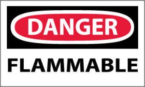 Hazardous Material Danger Signs, National Marker