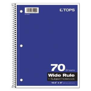 TOPS® Coil-Lock Wirebound Notebooks