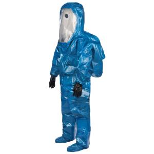 Interceptor® Plus Level A, Gas-Tight and Vapor-Tight Chemical Protective Encapsulated Suit with Zip Rear Entry and Expanded Back for SCBA