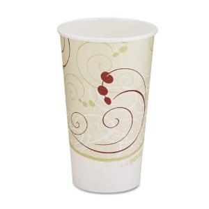 SOLO® Cup Company Paper Hot Cups in Symphony™ Design, Essendant