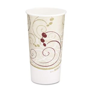 SOLO® Cup Company Paper Hot Cups in Symphony™ Design, Essendant