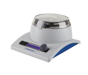 High Speed Centrifuge and Magnetic Stirrer, Gray/Purple