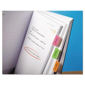 Durable Assorted Color Hanging File Folder Tabs, Post-it