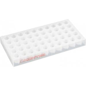 KIMBLE® polypropylene rack for 12 mm od vials