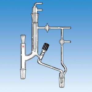 Distillation Head with Plugs, Vacuum Type, Ace Glass Incorporated