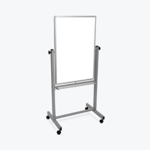 Double-sided magnetic whiteboard, 24w×36h