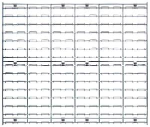 Wire Louvered Panels, Quantum Storage Systems
