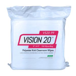 VISION 20™ Heavy Weight Polyester Knit Cleanroom Wipers, High-Tech Conversions