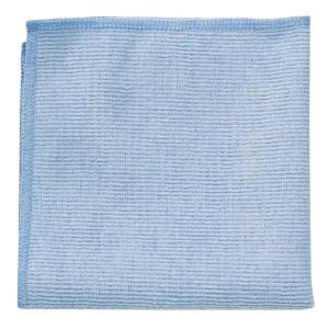 Microfiber cloth 16×16 blue pack 24