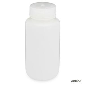 Bottle wide mouth round HDPE 250 ml