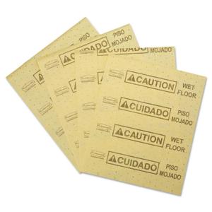 Pad absorbant 16OZ caution 16.5×20 pack 22