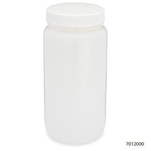 Bottle wide mouth round HDPE 2000 ml