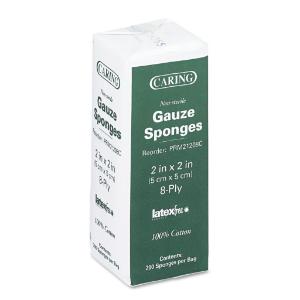 Caring® Woven Gauze Sponges, Medline