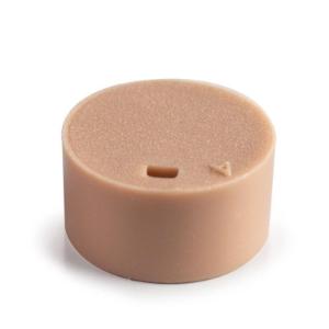 Coloured cap inserts for cryogenic vials, tan
