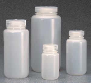 Nalgene® IP2 High Density Polyethylene Wide Mouth Bottles, Bulk Pack, Thermo Scientific