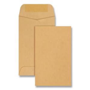 Kraft coin and small parts envelope