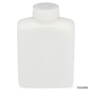 Bottle widemouth rectangular HDPE 1000 ml
