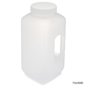 Bottle wide square handle PP 4 L