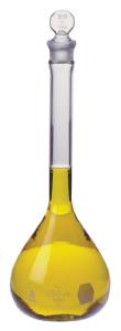 KIMAX® Volumetric Flask with [ST] Glass Stopper, Class A, to Contain and Deliver, Kimble Chase