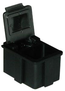 ESD SMD Boxes with Black Lids, Small