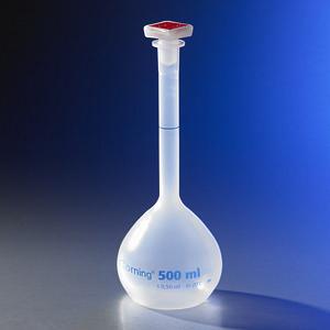 Corning® Reusable Plastic Volumetric Flasks, PP, Class B, Corning