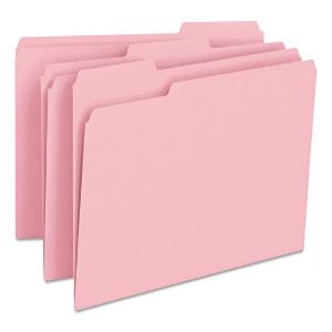 Colored file folders