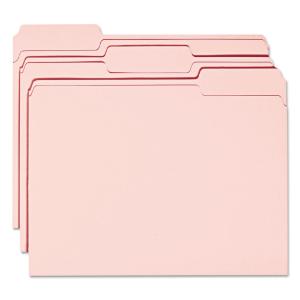 Colored file folders