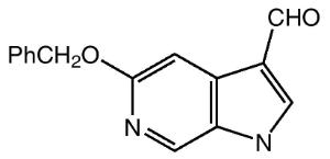 5-Benzyloxy-6-azaindole-3-carboxaldehyde 96%