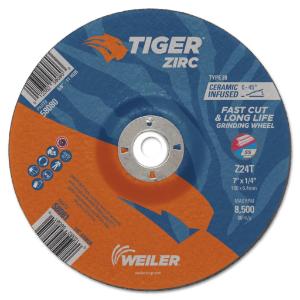 Tiger Grinding Wheels, T28, Zirconium
