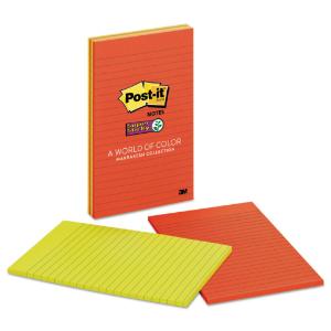 Post-it® Notes Super Sticky Pads in Neon Colors, Essendant