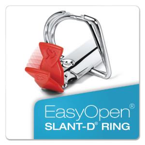 Cardinal® EasyOpen® FreeStand™ Locking Slant-D® Ring View Binder