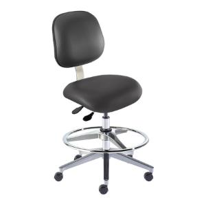 Chair EEA ISO 7, caster, AFP, vinyl, black, 22 - 32"