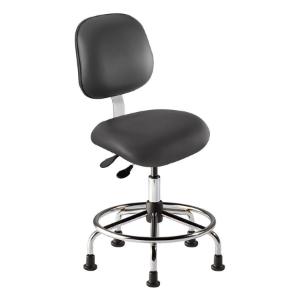 Chair EES SRS ISO 7, gliding, vinyl, black, 21 - 28"