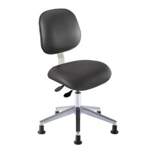Chair EEA SRS ISO 7, gliding, vinyl, black, 17 - 22"