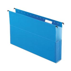 Box bottom hanging folders with sides