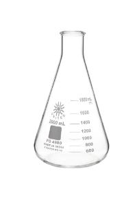 Erlenmeyer flasks, glass, 2000 ml