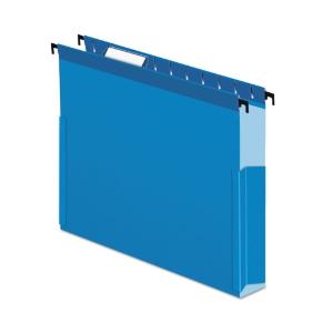 Box bottom hanging folders with sides