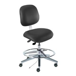 Chair EEA ISO 7, ESD caster, AFP, black, 19 - 26"