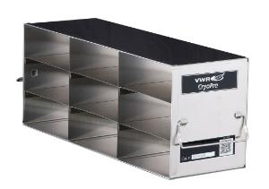 VWR® Upright Freezer Racks for 2" Boxes, Stainless Steel