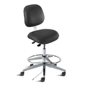 Chair EEA ISO 7, ESD caster, AFP, black, 22 - 32"