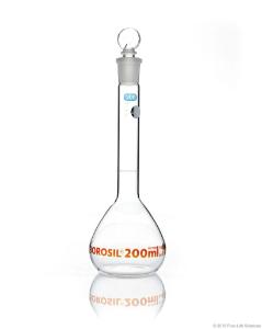 Volumetric flask wide neck 200 ml