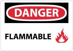 Hazardous Material Danger Signs, National Marker