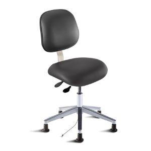 Chair EEA SRS ISO 7, ESD gliding, black, 17 - 22"