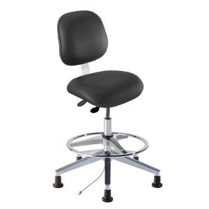 Chair EEA ISO 7, ESD gliding, AFP, black, 22 - 32"