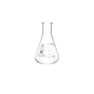 Erlenmeyer flasks, glass, 50 ml